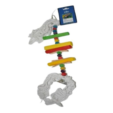 VanPet Bird Toy Natural And Clean 065 -With Bell - 30x8 cm